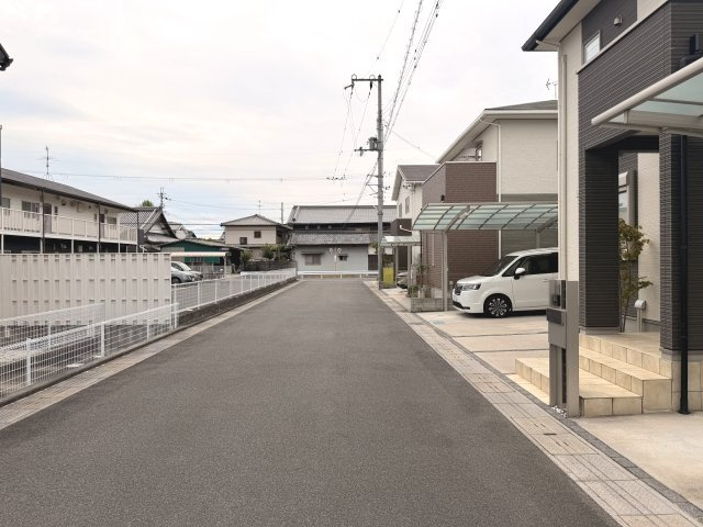 橿原市地黄町の前面道路含む現地写真|◆家のご質問はお気軽にお問い合わせください◆