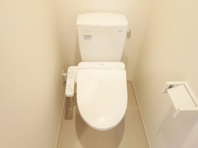 セレーノのトイレ|温水洗浄便座です。