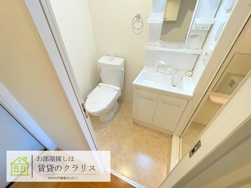 KYOTO HOUSE桂川の洗面所