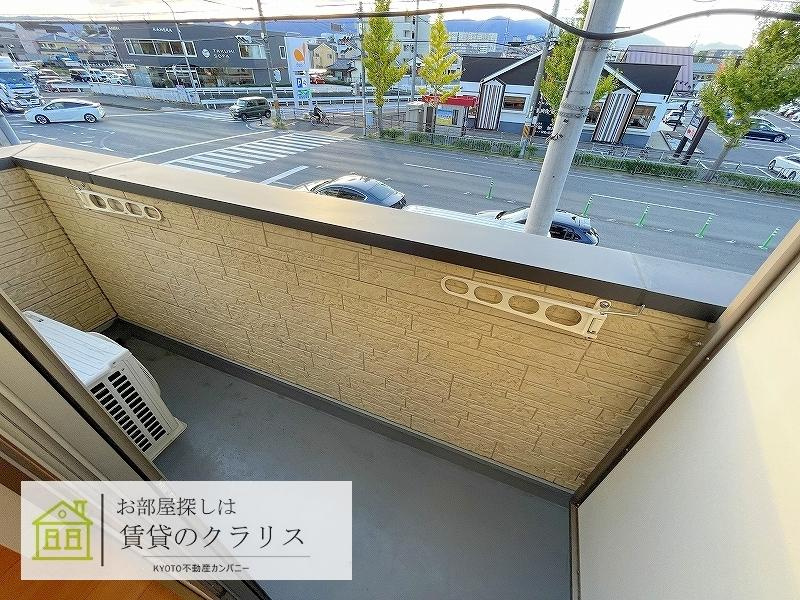 KYOTO HOUSE桂川のバルコニー