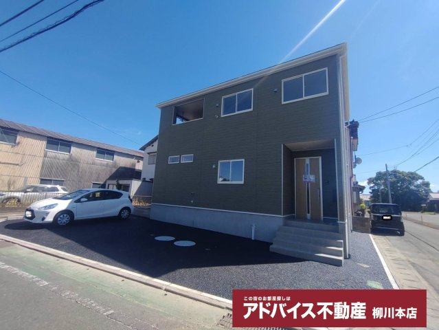 柳川市西蒲池の新築一戸建の外観