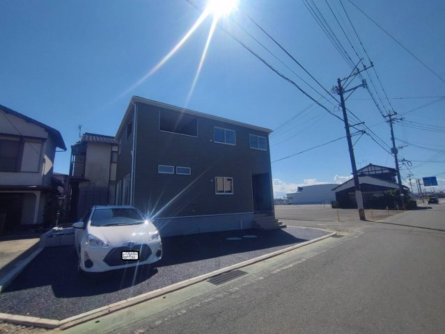 柳川市西蒲池の新築一戸建の外観