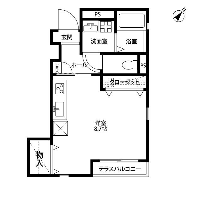 アムール　相生の間取り