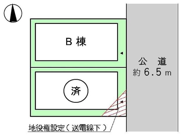 【横浜市泉区上飯田町2141-6全2棟新築戸建て】★仲介手数料無料★の区画図