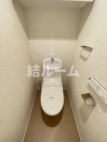 豊島区南大塚２丁目の賃貸マンションのトイレ