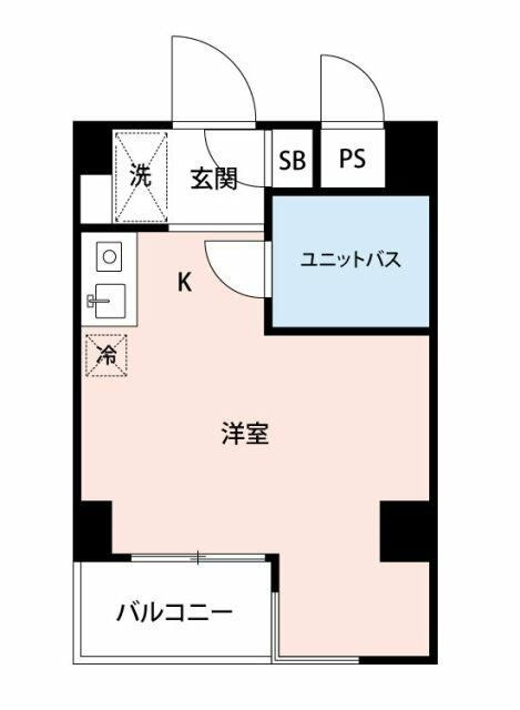 ユーコート本八幡の間取り
