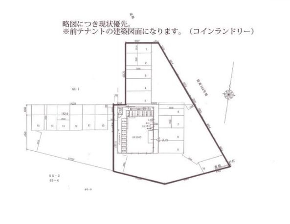 【間取り】 | 豊川市当古町コインランドリー