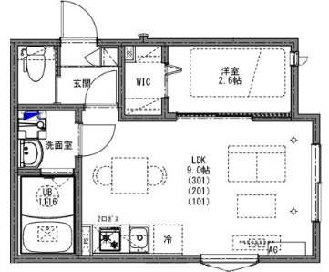 KEIAI RESIDENCE 岩槻の間取り