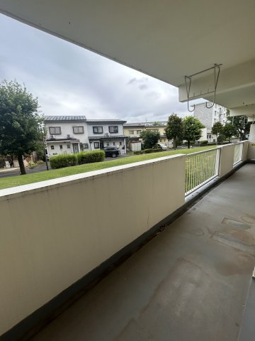 北坂戸第二住宅のバルコニー