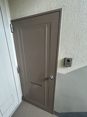 北坂戸第二住宅の玄関