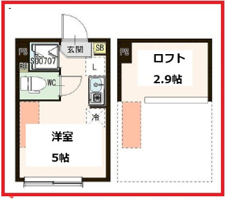 【間取り】 | アルカディア平井