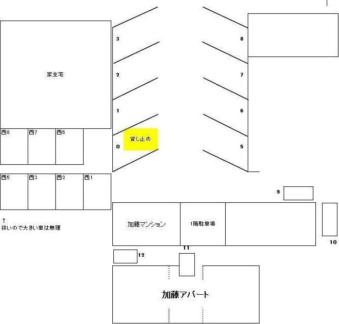 加藤アパート B棟の収納