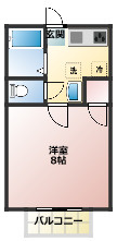 アネックスさかえの間取り