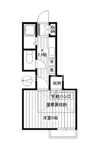 【間取り】 | サンロイヤル中延