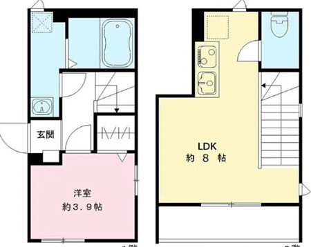 【間取り】 | ベルフラッツ初台
