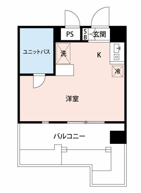 ユーコート本八幡の間取り