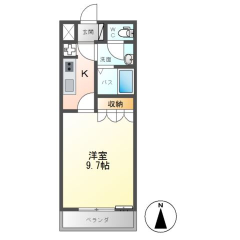 グレイス・ワンの間取り