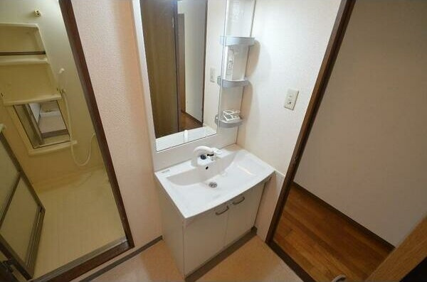 クレセントマンションの洗面所