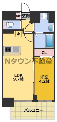 【間取り】 | メイクスアート黒川 | 間取りです。