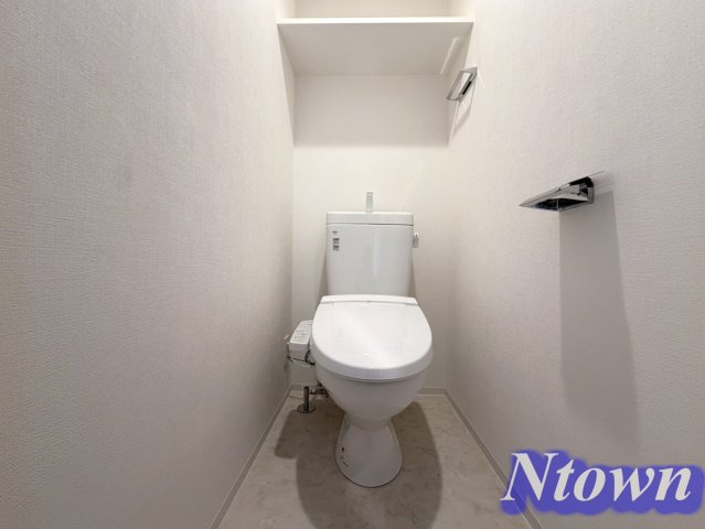 【トイレ】 | メイクスアート黒川 | ゆったりとした空間のトイレです
