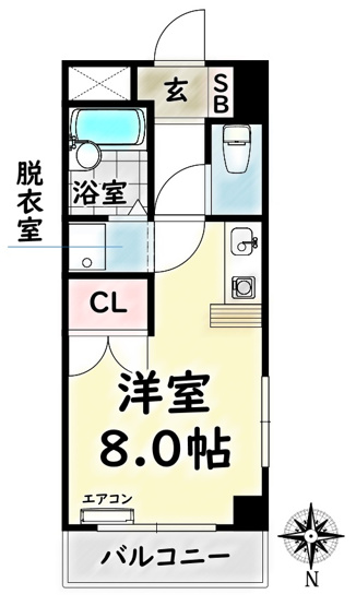 【間取り】 | アネックス瑞穂【名古屋市賃貸・オートロック】