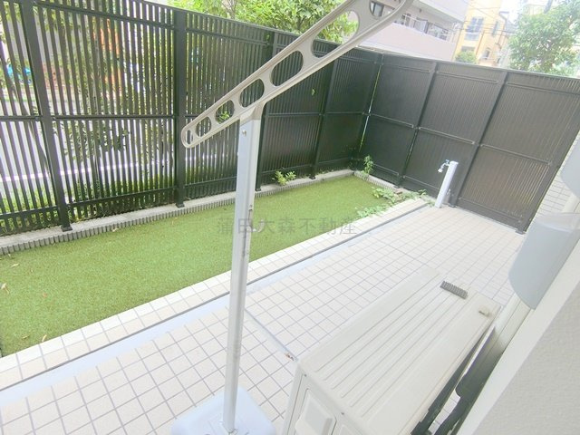 ライオンズ蒲田レジデンスの庭|専用庭
