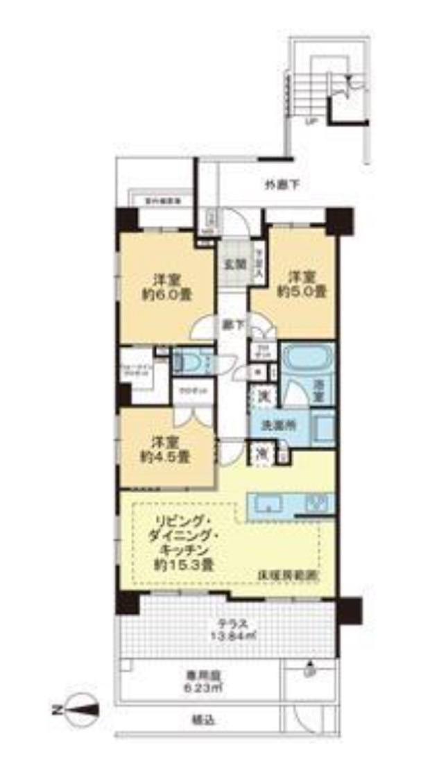 ライオンズ蒲田レジデンスの間取り|間取り