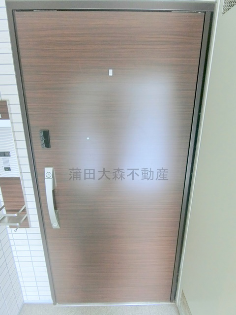 ライオンズ蒲田レジデンスの玄関