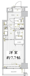 【間取り】 | レガリス門前仲町 | 間取りです。