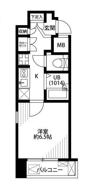 プレール・ドゥーク東京ベイの間取り|間取りです。