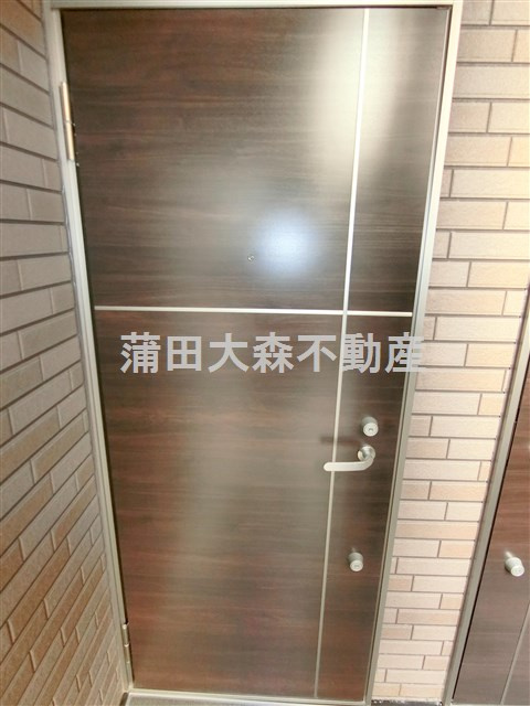 グランクオール京急蒲田の玄関