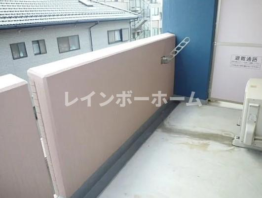 アーバンブライトのバルコニー