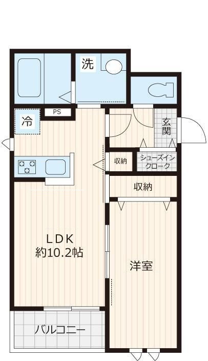 グランシャリオの間取り|間取りです。