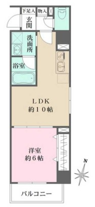 フレア・Fの間取り
