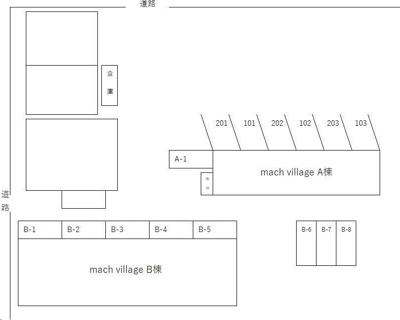 mach village A棟の収納