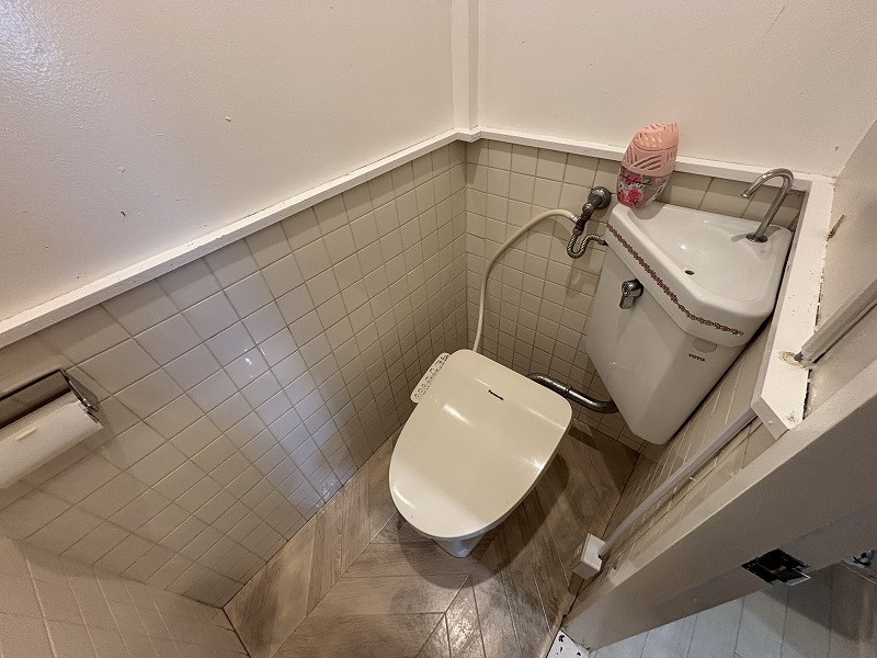 ガーデン津福のトイレ|落ち着いたトイレです
