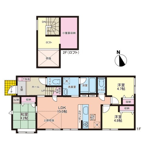 【間取り】 | 豊浜戸建