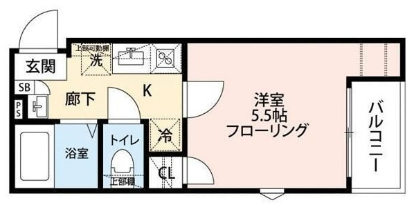 グランクオール京急蒲田の間取り|間取りです。