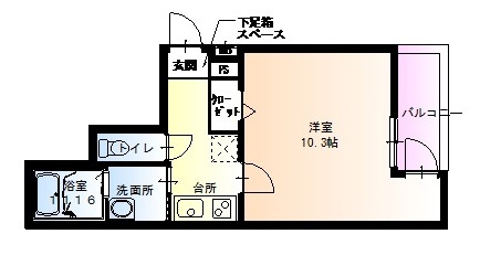 フジパレス遠里小野Ⅱ番館の間取り|フジパレス遠里小野Ⅱ番館　間取り