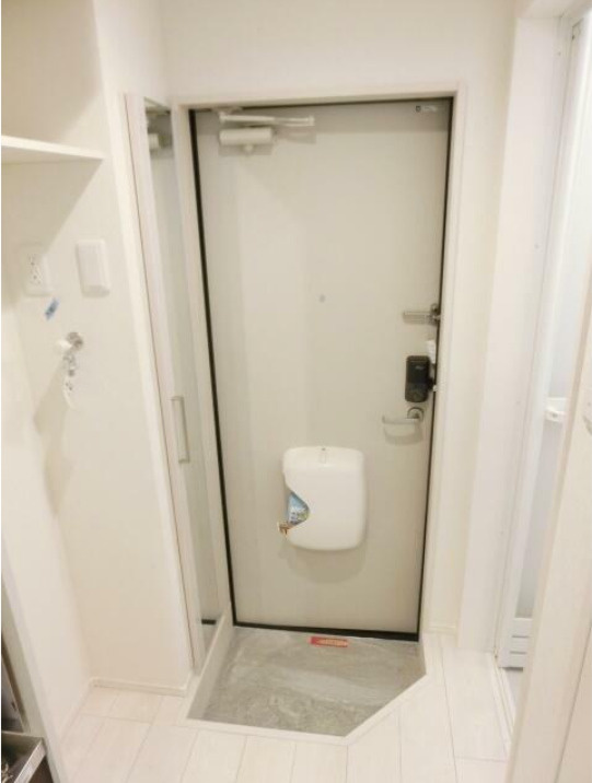 ハーモニーテラス南小岩Ⅱの玄関|シンプルで使いやすい玄関です