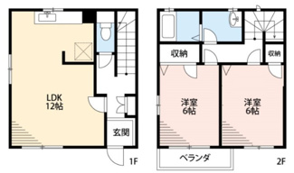 【間取り】 | フレグランスセキネＤ | 間取りです。