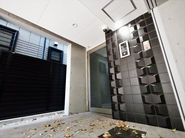 板橋区大山東町の賃貸マンションのエントランス