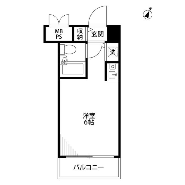 ライオンズマンション磯子第二の間取り