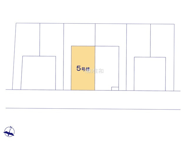 【新築分譲住宅】川越市砂新田29期の区画図