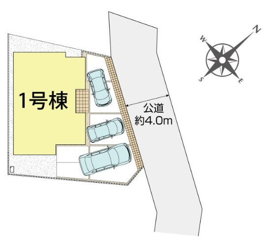 【区画図】 | 藤沢市打戻2期 新築戸建 全1棟