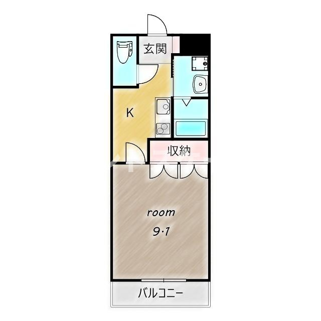 ポンテ　アルトの間取り|高崎、前橋のお部屋探しはエンドスケープまで！お客様の理想お聞かせ下さい♪