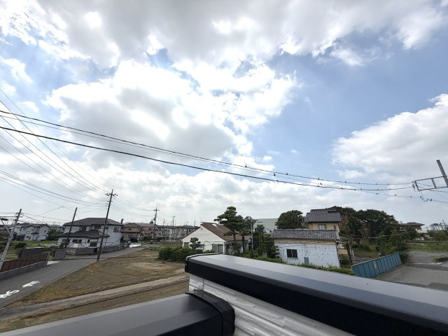 越谷市東町４期１号棟リガーレ　新築戸建の展望|季節の移ろいを感じられる見晴らしの良い眺望。朝の空気もとても爽やかです。