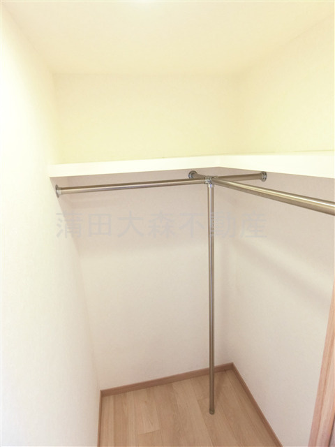 ルーブル西蒲田参番館の収納|収納　ウォークインクローゼット