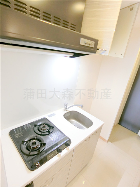 ルーブル西蒲田参番館のキッチン|2口ガスシステムキッチン