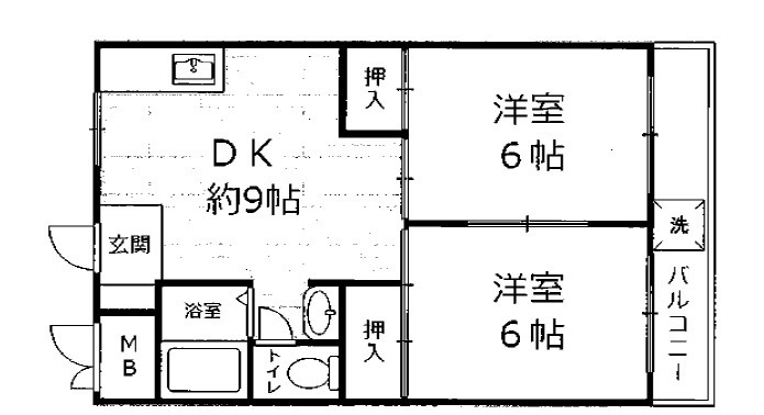 森下ビルの間取り